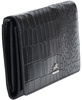 Women's Croco2 RFID Secure Trifold Wallet