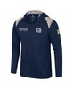 Men's Navy Georgetown Hoyas OHT Military Appreciation Quarter-Zip Hoodie Jacket