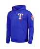 Men's Royal Texas Rangers Team Logo Pullover Hoodie