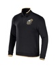 Men's NFL x Darius Rucker Collection by Black New Orleans Saints Logo Quarter-Zip Top