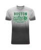 Men's and Women's Black Boston Celtics Bingham Sun-Fade T-Shirt