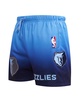 Men's Navy, Light Blue Memphis Grizzlies Ombre Mesh Shorts