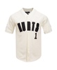 Men's Jalen Hurts Cream Philadelphia Eagles Name Number Triple Tonal Button-Up Baseball Jersey