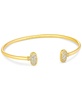 Gold-Tone Crystal Grayson Cuff Bracelet