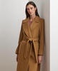 Women's Double-Faced Wool-Blend Wrap Coat