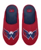 Men's Washington Capitals Big Logo Colorblock Mesh Slippers