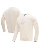 Men's Cream St. Louis Cardinals Neutral Drop Shoulder Pullover Sweatshirt