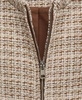 Women's Tweed Zipped Jacket