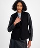 Women's Compression One-Button Blazer, Created for Macy's