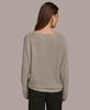 Donna Karan Women's Ribbed Raglan-Sleeve Sweater