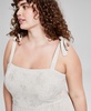 Trendy Plus Size Shoulder-Tie Embroidered Dress, Created for Macy's