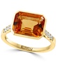 EFFY® Citrine (4-1/3 ct. t.w.) & Diamond (1/6 ct. t.w.) Statement Ring in 14k Gold