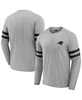 Men's NFL x Darius Rucker Collection by Heather Gray Carolina Panthers Henley Long Sleeve T-shirt