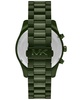 Men's Lexington Chronograph Olive Stainless Steel Watch 44mm