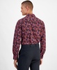 Men's Slim-Fit Floral Dress Shirt, Created for Macy's