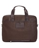 Men's Pebble Faux-Leather Leo Briefcase