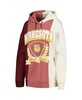 Women's Maroon Minnesota Golden Gophers Hall of Fame Colorblock Pullover Hoodie