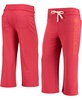 Women's Red Kansas City Chiefs Cropped Pants