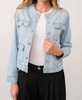 ellie denim jacket in blue