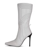 selena tall bootie in light grey