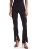 Neoprene Split Front Pant Black