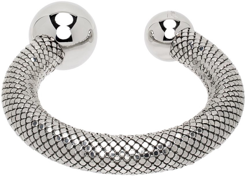 Silver Open Cuff Bracelet