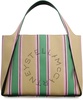 Stella Logo Raffia Tote Bag