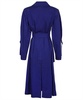 STELLA MCCARTNEY Blue Long Trench Jacket for Women - SS23 Collection