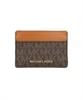 Michael Michael Kors MK Logo Printed Card Case