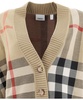 Burberry Vintage Checked Drop Shoulder Cardigan