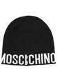 Moschino Logo Intarsia Knitted Beanie