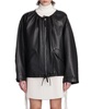 Helmut Lang Drawstring-Neck Drop Shoulder Jacket