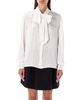 Alessandra Rich Bow Shirt