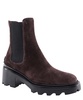 Chelsea boots in mixed calf leather with studs