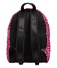 Logo Pattern Multicolour Zip Backpack