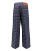 Iconic Motif Wide-Leg Jeans