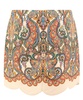 Zimmermann Paisley Print Linen Mini Skirt