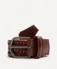 Woven Leather Belt