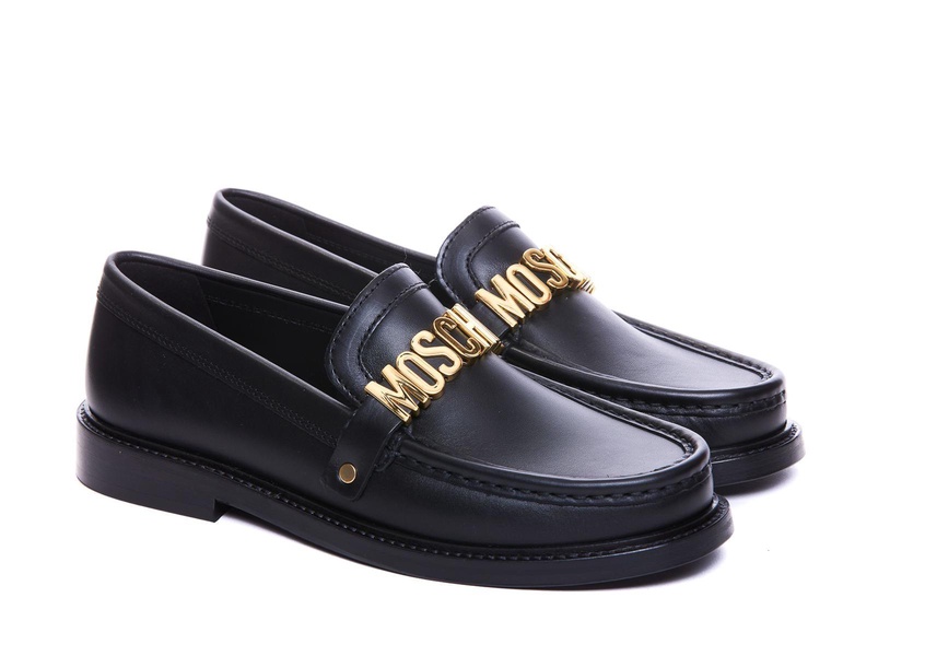 Logo Lettering Loafers