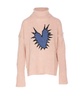 Zadig & Voltaire Alma Spiked Heart Jumper