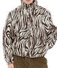 Erl Turtleneck Abstract Pattern Jacket