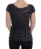 Cavalli  Women Dark  Leopard Modal  Blouse Top