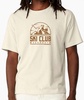 bear ski club t-shirt in natural