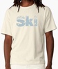 ski t-shirt in natural