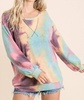 tie dye pullover in multi