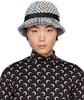 White Kitchen Towels Bell Bucket Hat