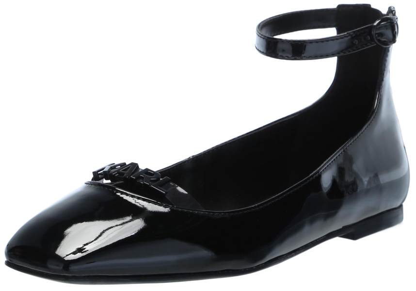 KARL LAGERFELD Women's Zyvia Ankle Strap Flat Sandal