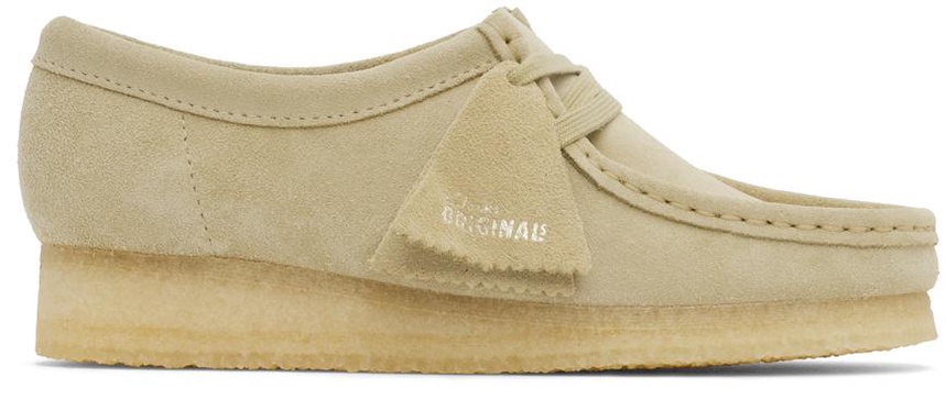 Beige Wallabee Derbys