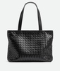 Bottega Veneta Small "Intrecciato" Tote Zipped Shoulder Bag