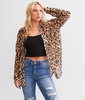 Cheetah Chiffon Blouse